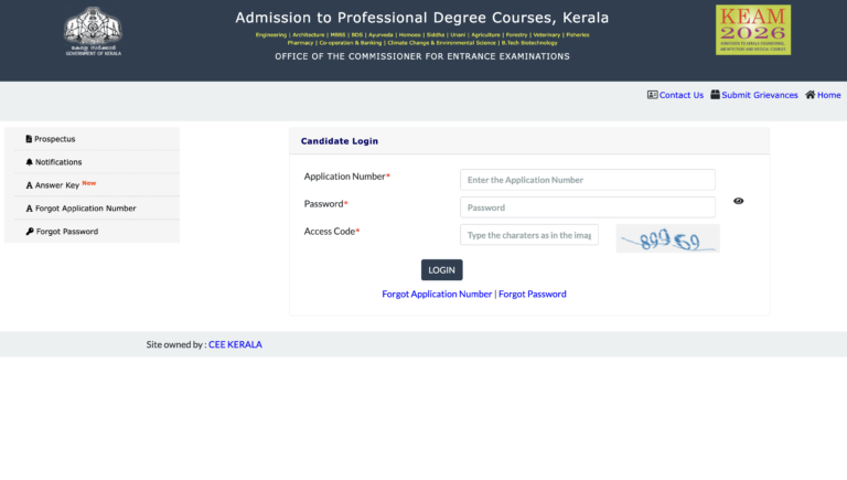 KEAM Result 2026 - cee.kerala.gov.in
