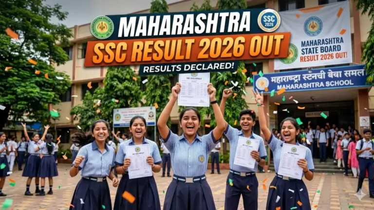 Maharashtra SSC Result 2026 OUT — 92.09% Pass at mahresult.nic.in