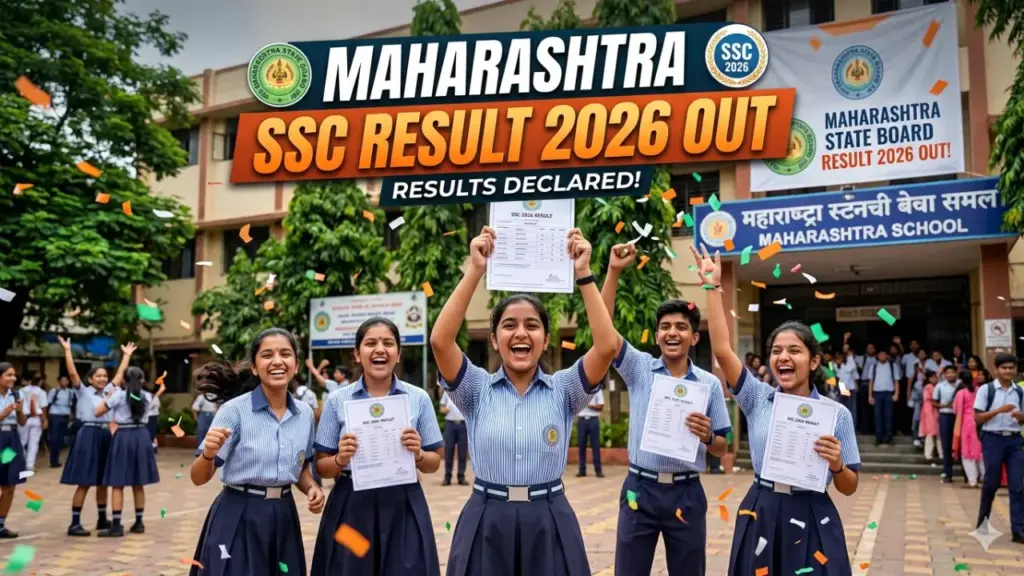 Maharashtra SSC Result 2026 OUT — 92.09% Pass at mahresult.nic.in