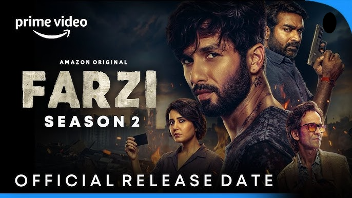 Farzi Season 2 official release date Prime Video Shahid Kapoor Vijay Sethupathi
